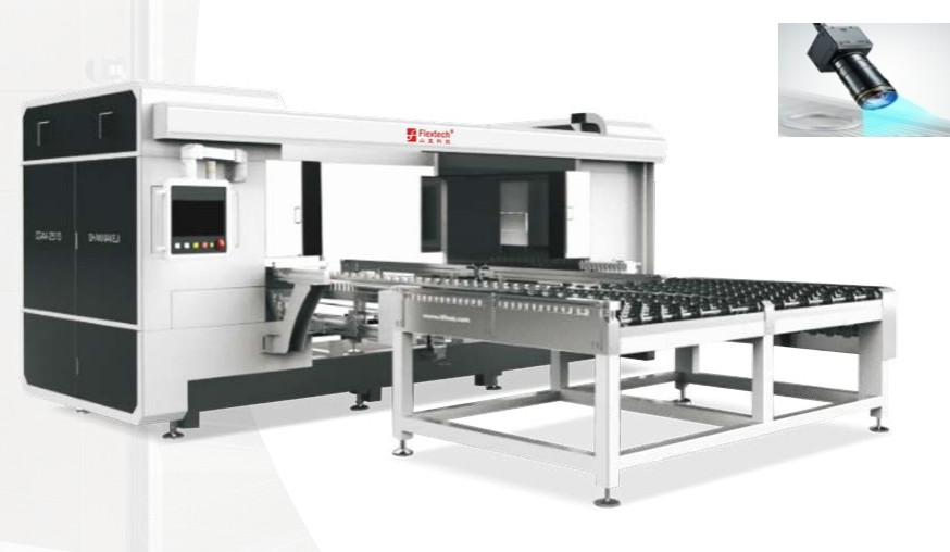 CNC Inline Glass Corner Grinding Machine, CG24 (2-Spindle)