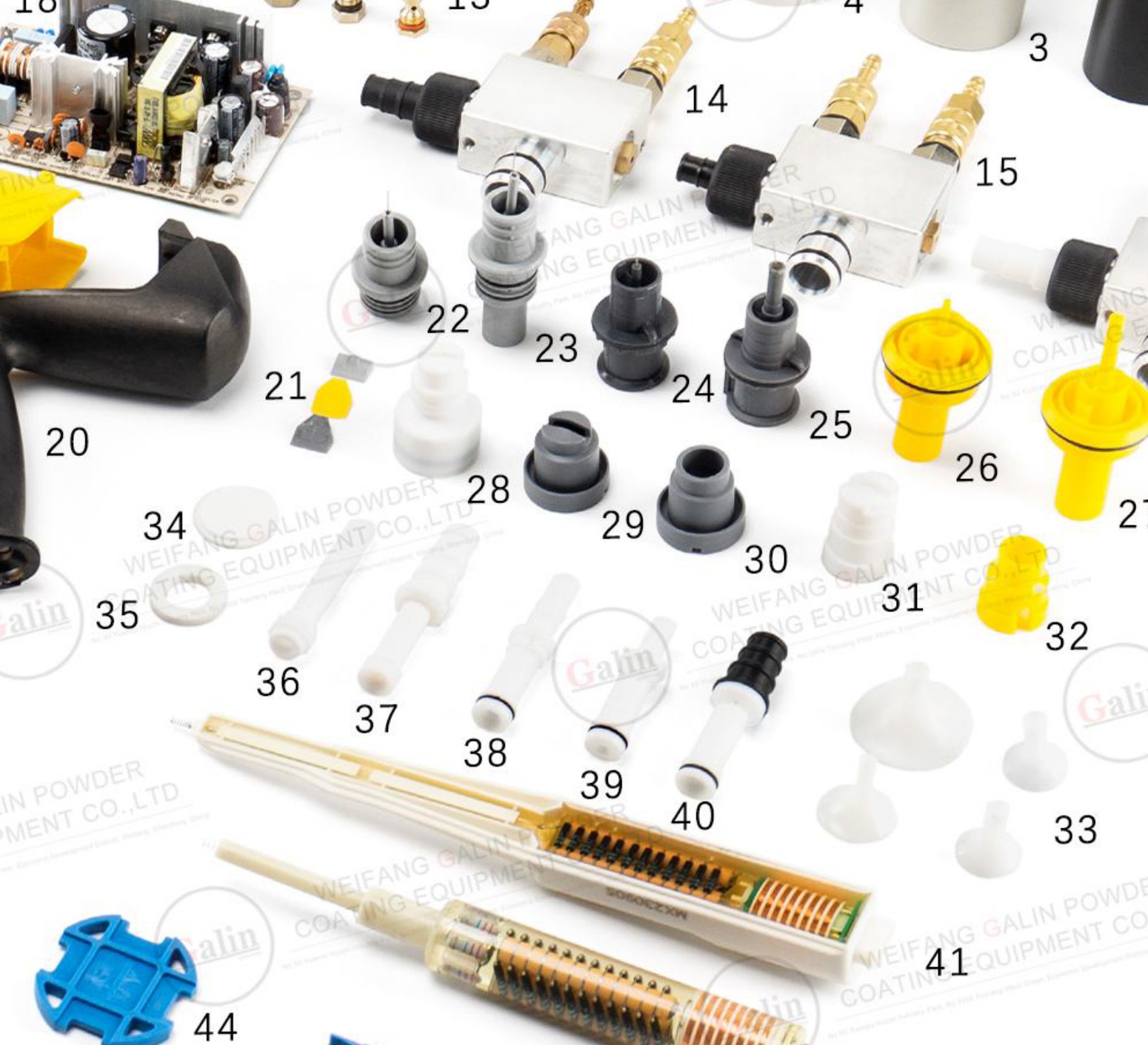 Injector Pump Blocks, Spray Nozzles & Deflectors, Auto Gun