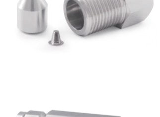 Short Stop Filter Assembly, 3/8" Male to 1/4" Female