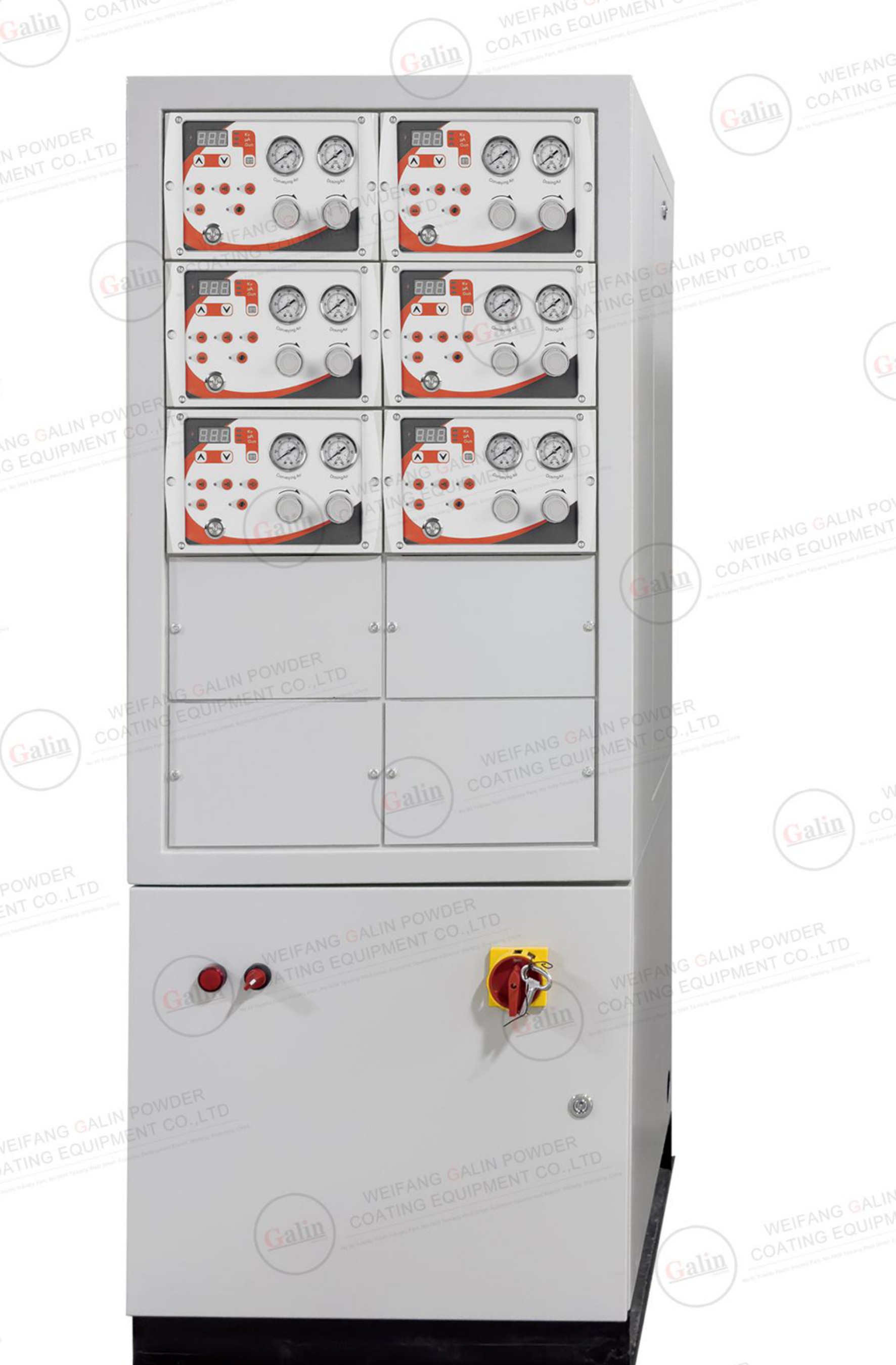 Multi-Gun Powder Coating Control Cabinet, CC07