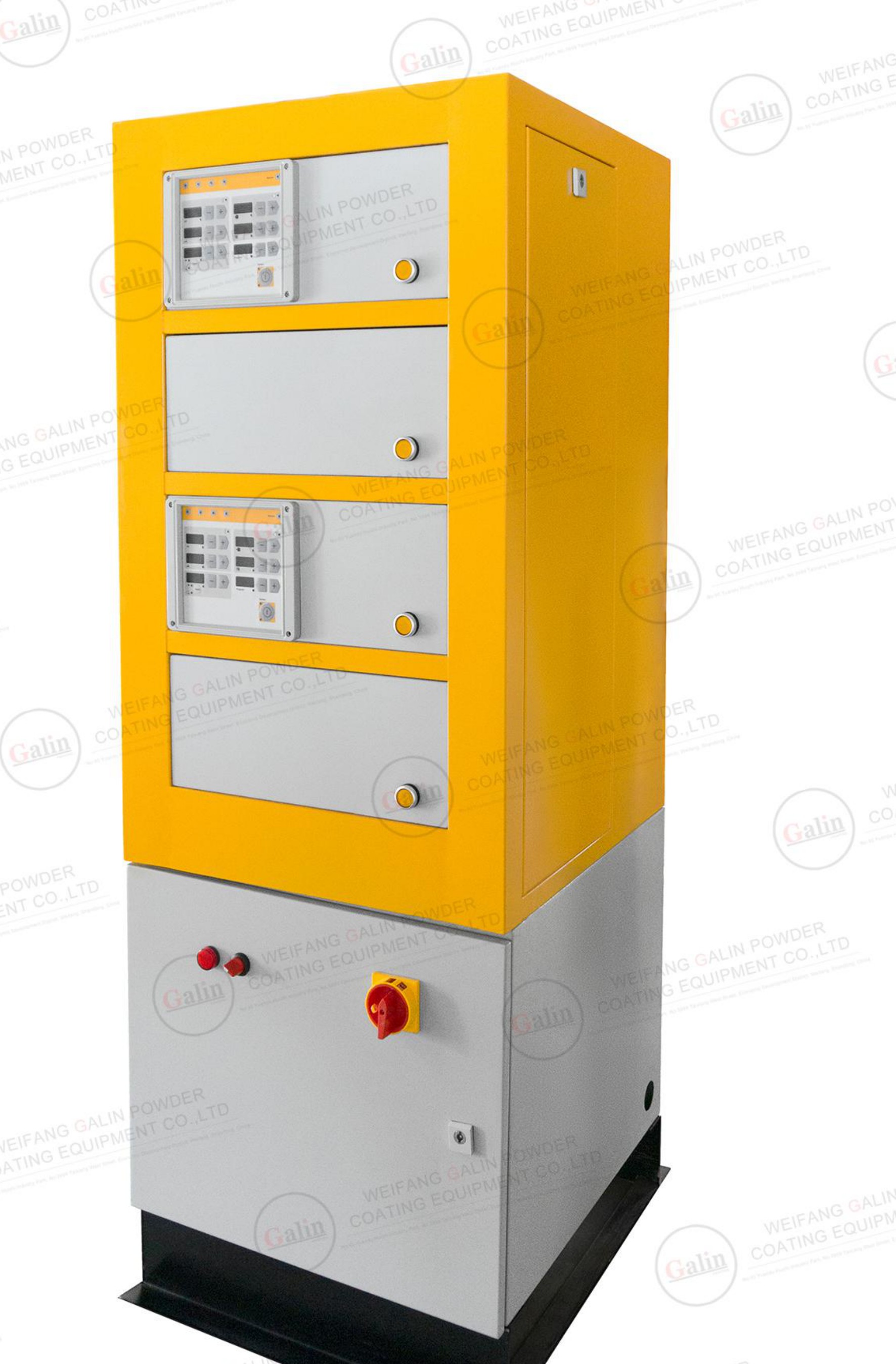 Multi-Gun Powder Coating Control Cabinet, CC08 (10-Gun)