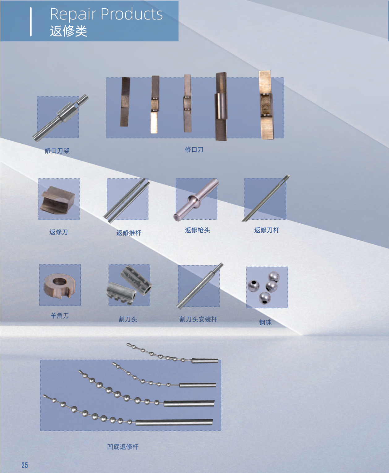 Repair & Refurbishment Tooling Parts
