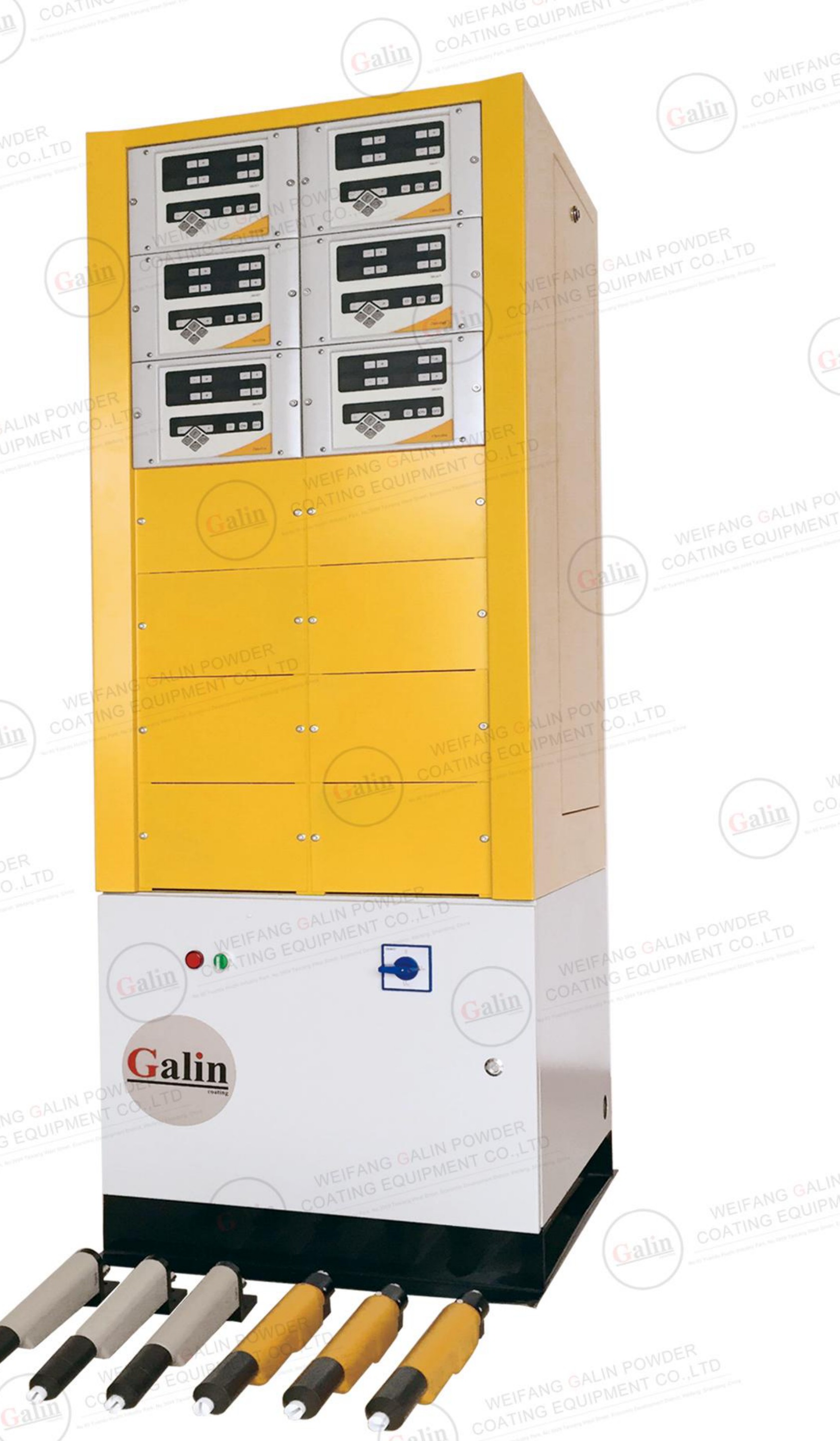 Multi-Gun Powder Coating Control Cabinet, CC01