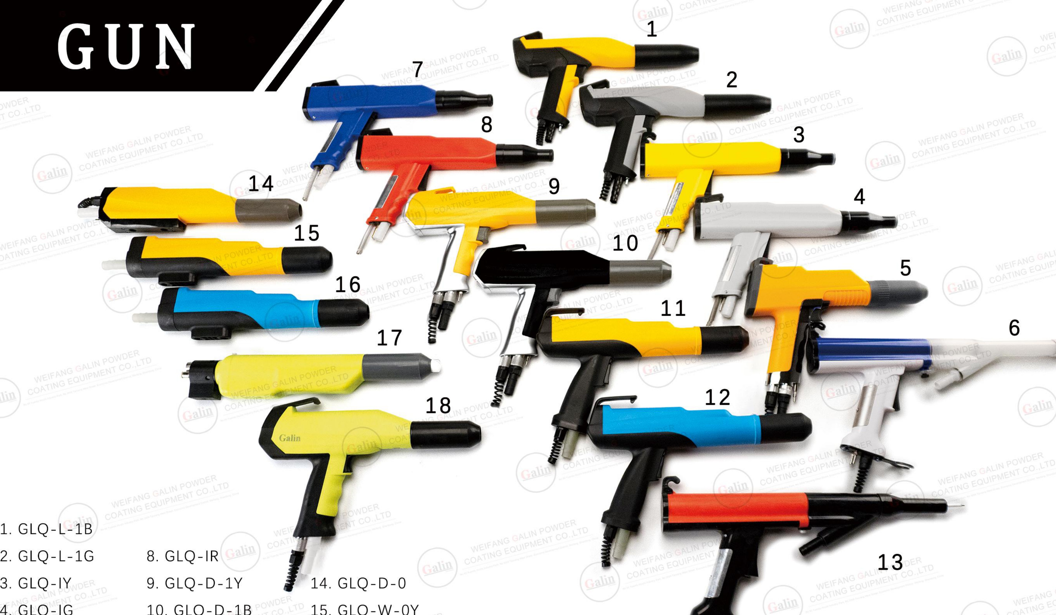 Replacement Electrostatic Spray Gun Bodies