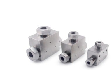 High Pressure Tee, 3/8"