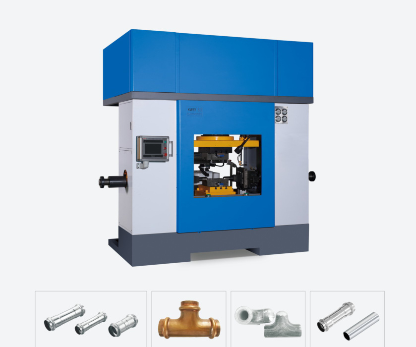 Straight-Through and Three-Way Water Expansion Forming Machine